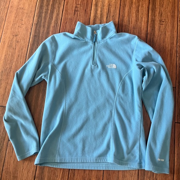 The North Face TKA 100, 1/4 Zip Fleece - Picture 1 of 5